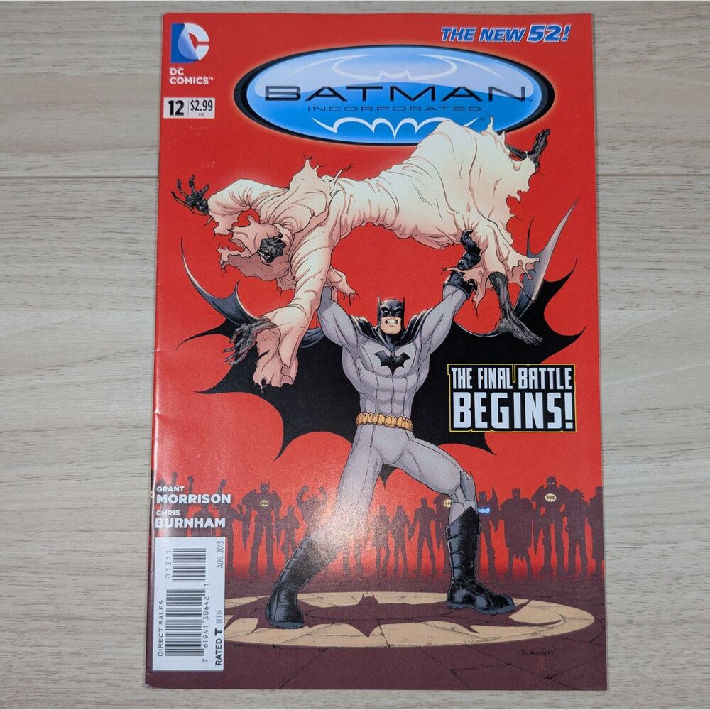 Batman Incorporated #12 New 52 DC Comics 2013 Grant Morrison Burnham VF/NM